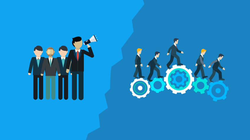 Leading v/s Managing